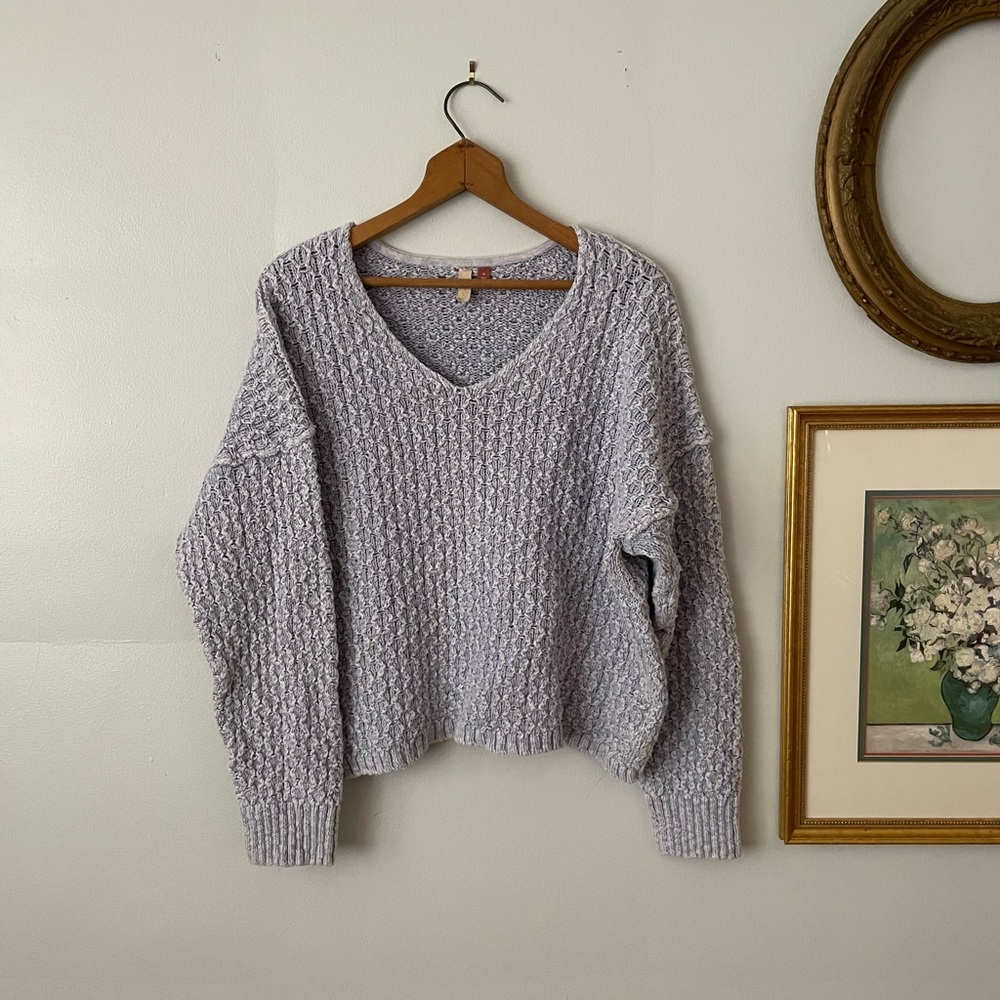 Anthropologie Pilcro boxy sweater. Christian pullover.